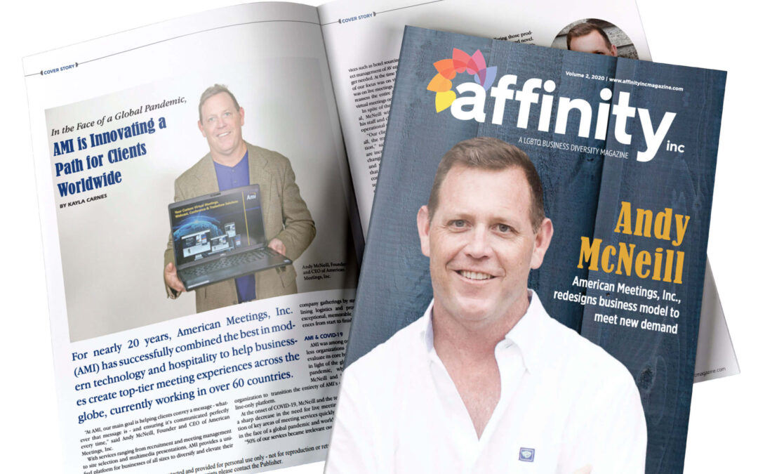 Affinity Inc. Magazine Cover Story Featuring AMI’s CEO, Andy McNeill.