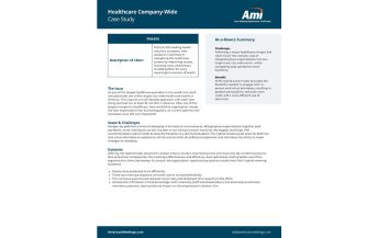 Case Study – Healthcare Company-Wide Event (Hybrid)