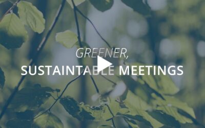 Creating Greener Meetings That Make a Difference